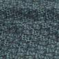 Preview: Wollstoff Schurwolle Rautenmuster grün schwarz